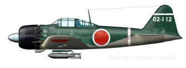 A6M5 201 wing